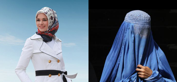 Hijab vs. Burqa (read: Islam vs. Culture)  The White Muslim
